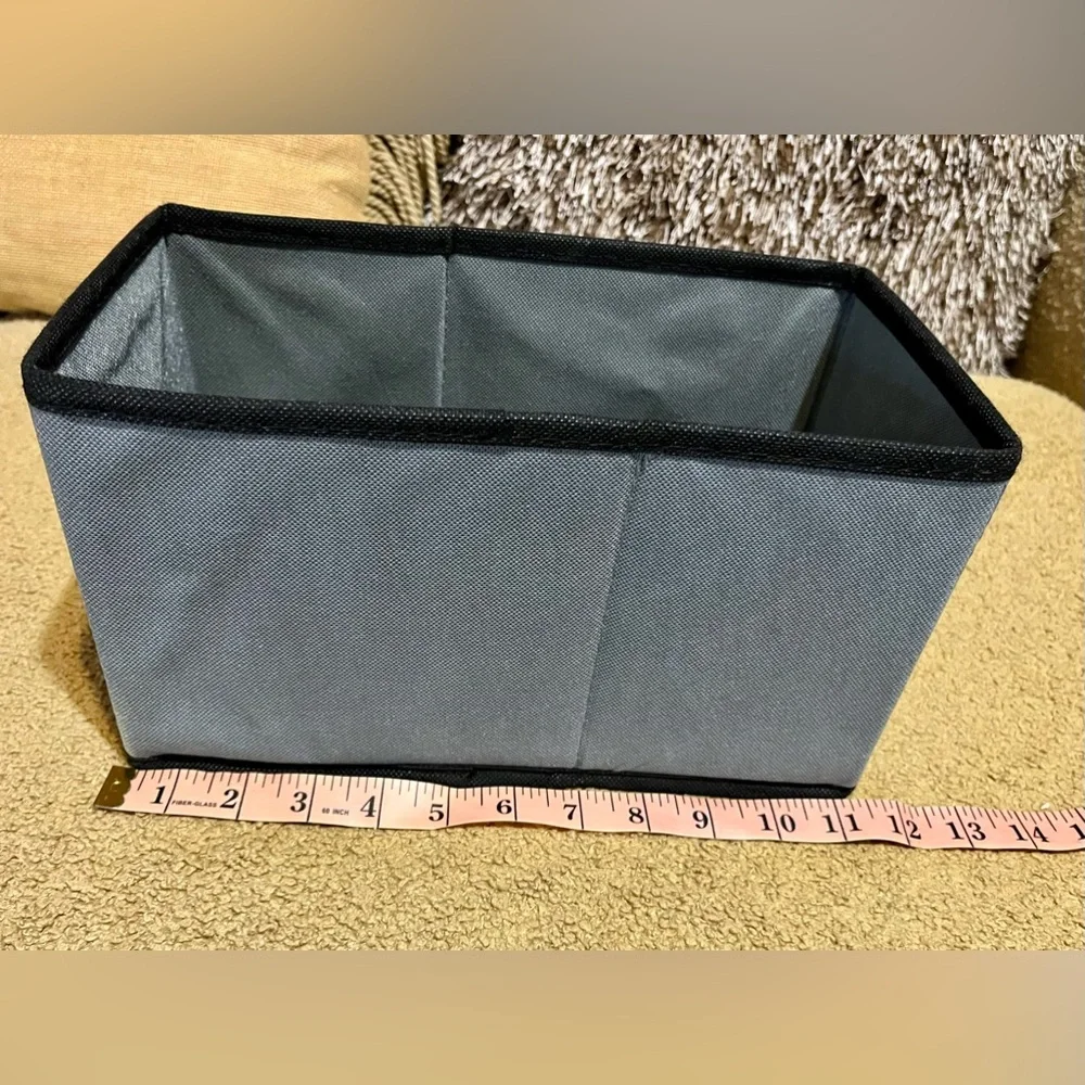 GRAY/BLACK STORAGE ORGANIZER CUBBY SET (VARIOUS SIZES) (GREAT FOR RESELLERS)